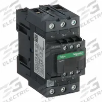 SCHNEIDER IEC Magnetic Contactor: Non-Reversing, 3 Poles, 3NO Contacts, 50 A, 24V AC Coil (MPN LC1D50AB7). Key specifications — Brand: SCHNEIDER; Integrated Surge Suppression: No.