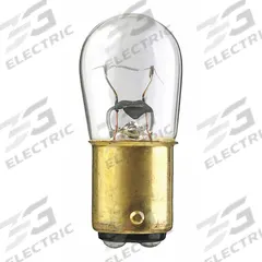 APPROVED VENDOR Incandescent Bulb: Incandescent, Double Contact Bayonet (BA15d), (B) Bullet, B6 (MPN 1004-10PK). Key specifications — Light Color: White; Trade Number: 1004; Voltage: 12.8V AC; Brand: APPROVED VENDOR; Bulb Shape: B6.
