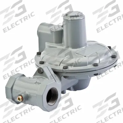 FISHER LPG Pressure Regulator: Lever-Acting Gas, 9,715,000 BtuH Gas Capacity, Cast Iron - Lever-Acting Gas Pressure Regulators