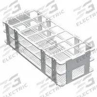 Tube Rack: 4 1/8 in Overall Wd, 2 1/2 in Overall Ht, 9 3/4 in Overall Lg, Polypropylene, White (MPN F18745-0004). Key specifications — Material: Polypropylene; Mounting Location: Benchtop; Color: White; Product Type: Test Tube Rack; Total Holding Capacity: (21) Places; Brand: SP SCIENCEWARE.