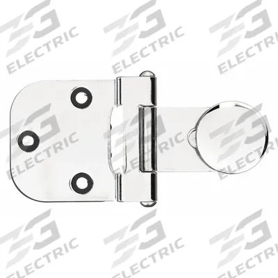 SUGATSUNE Glass Door Hinge: 1 3/8 in Wd - Hinges for Glass Doors