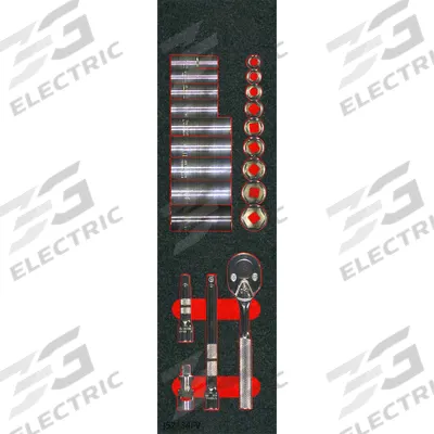 PROTO Socket Sets: 3/8 in Drive, 22 Piece, 6-Point, SAE - SAE Socket Sets with Bit Sockets & Drive Tools