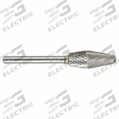 SGS PRO Carbide Bur: Cone/Inverted Cone, SL-5CO, 1/2" x 1 1/4" Head - Ball-Nosed Cone/Inverted Cone Combi Burs