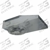 Centrifugal Jet Fan: 3,276 cfm Max Airflow, 1 Speeds, 208V AC (MPN CJF-50N-1N). Key specifications — Grille Material: Steel; Number of Speeds: 1; Nameplate Voltage: 208V AC; Brand: CANARM.