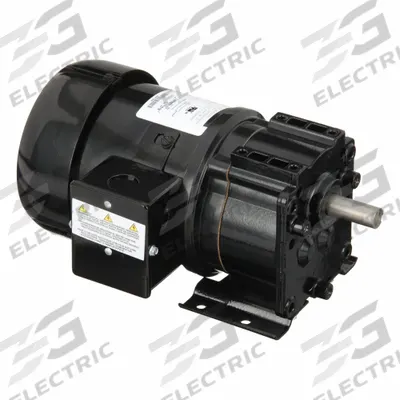 Dayton Gearmotor: Parallel, Single Output Shaft, Split-Phase, TEFC, 90 RPM - Parallel Shaft AC Gearmotors