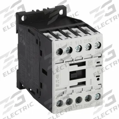 EATON Magnetic Contactor: Non-Reversing, 3 Poles, 3NO Contacts, 12 A - Non-Reversing IEC Contactors