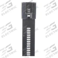 TY-RAP Cable Tie: 6 in Nominal Lg, 2 in Nominal Max. Bundle Dia., 0.28 in Wd, Black, 100 PK (MPN TYS6-280C). Key specifications — Brand: TY-RAP; Locking Style: Stainless Steel Barb; Color: Black.