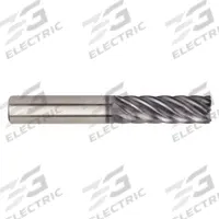 WIDIA HANITA Square End Mill: Carbide, AlTiN Coated, 7 Flute, 3/8" Mill Dia, 7/8" LOC, 2-1/2" OAL (MPN 7V0E10004ST)