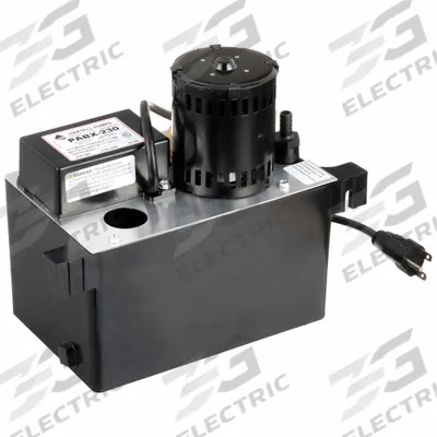 HARTELL Condensate Removal Pump: 230V AC, 1 gal Tank, 1/16 hp, 2.3 gpm - General-Purpose Condensate Tank Pumps