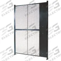 WIRECRAFTERS Adjustable Panel: 10 ft H x 1 1/4 ft W x 7 in D, Gray, Powder-Coated (MPN AP10). Key specifications — Finish: Powder-Coated; Material: Steel; Includes Mounting Hardware: Yes; Brand: WIRECRAFTERS.