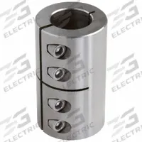 CLIMAX METAL PRODUCTS Rigid Shaft Coupling: 1 1/8 in Bore Dia 1, 1 1/8 in Bore Dia 2, Round, Inch (MPN ISCC-112-112-S). Key specifications — attr870032: Round; attr870041: No; attr870034: CLIMAX METAL PRODUCTS; attr870070: Inch; attr925532: Same Bore Dimensions.
