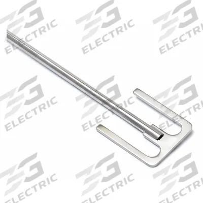 VELP SCIENTIFIC Stirring Shaft: Stirring Shaft, 1/4 in Shaft Dia, 15 3/4 in Shaft Lg - Overhead Stirrer Impellers
