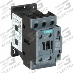 SIEMENS IEC Magnetic Contactor: Non-Reversing, 3 Poles, 3NO Contacts, 32 A, 120V AC Coil (MPN 3RT20271AK60). Key specifications — Brand: SIEMENS; Integrated Surge Suppression: No.