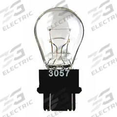 APPROVED VENDOR Incandescent Bulb: Incandescent, Plastic Wedge Double Filament (W2.5x16q), (S) Sign (MPN 3457NA-10PK). Key specifications — Brand: APPROVED VENDOR; Voltage: 14V AC; Bulb Shape: S8; Light Color: Amber; Trade Number: 3457NA.