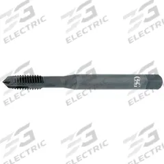 OSG Spiral Point Tap: M6x1 Metric, 6H, 3 Flute, Plug Chamfer, Black Oxide Vanadium High Speed Steel (MPN 2591001)