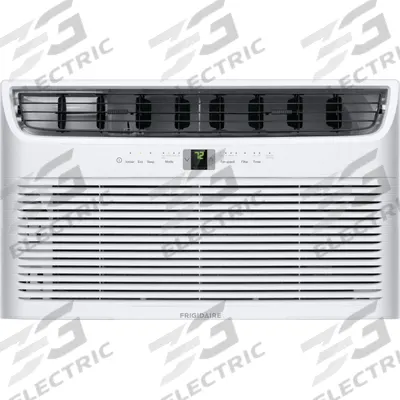 FRIGIDAIRE Through-the-Wall Air Conditioner: 450 sq ft, 115V AC, 10,000 BtuH, 5-15P - Residential-Grade Wall ACs for Cooling Only