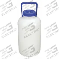 APPROVED VENDOR Carboy: 10 L Capacity - mL, Wide Mouth Size, Screw On Cap, White, 415 mm Overall Ht (MPN 208675-0010). Key specifications — Body Color: White; Mouth Size: Wide; Brand: APPROVED VENDOR; Closure Type: Screw On Cap; Includes Closure: Yes.