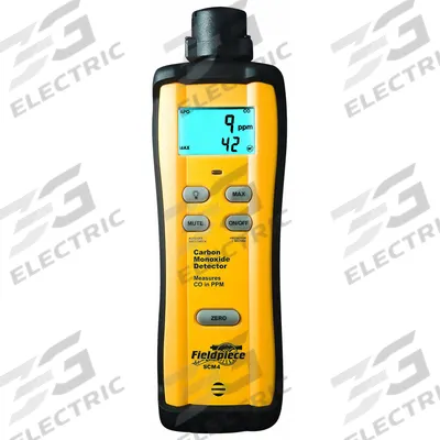 FIELDPIECE Detector: Built in Sensors/Hands Free Operation/One-Handed Operation - Gas Analyzers for Carbon Monoxide