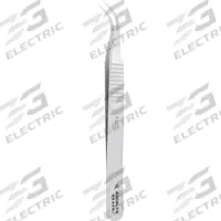 EXCELTA Tweezers: Cobalt, Point, Curved Tip, 0.0012 in Tip Thick (MPN 7-CO). Key specifications — attr1002355: Cobalt; attr1002345: EXCELTA; attr1002348: Cobalt; attr1002358: Serrated; attr1002361: 7-CO; attr1024781: Standard.