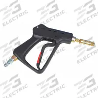 APPROVED VENDOR Pressure Washer Spray Gun: 5,000 psi, 12 gpm, 302°F Max Temp, 3/8 in Inlet Dia (MPN 851-0432). Key specifications — Includes: Misting nozzle; Inlet Gender: Female.