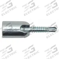 DEWALT Rod Hanger: 3/8 in Overall Dia, 1 3/4 in Overall Lg, 1/4 in Screw Size, Steel, Screw, 25 PK (MPN PFM2281150). Key specifications — Screw Size: 1/4 in; ICC Approved for Un-Cracked Concrete: No; Seismic Approved: No; Mount Type: Swivel; Brand: DEWALT; Compatible Material: Steel; ICC Approved for Cracked Concrete: No; System of Measurement: Inch.