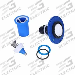 ZURN Diaphragm Assembly: Toilets, Plastic/Rubber, 1.28 gpf Gallons per Flush (MPN P6000-ECA-HET-RK). Key specifications — Includes: Tailpiece; Product Type: Diaphragm Assembly; Brand: ZURN; Compatible Series: Z6000; Material: Rubber.