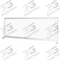 BEST-RITE Divider Panel: 17 in Overall Ht, 58 in Overall Wd, 1 in Overall Dp, White, Porcelain Steel (MPN 90142). Key specifications — attr990357: White; attr990327: BEST-RITE; attr990360: Porcelain Steel.