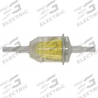 BALDWIN FILTERS Fuel Filter: In-Line, 2 1/8 in Outside Dia, Cellulose, Fiaam, (2) Hoses/(4) Clips (MPN BF7736-K1). Key specifications — Baldwin Interchange: BF7736-K1; Brand: BALDWIN FILTERS; Media Material: Cellulose; Includes: (2) Hoses; Compatible Vehicle Type: Trucks; Compatible Vehicle Make: Fiaam.
