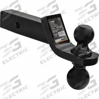 BUYERS PRODUCTS Ball Mount: Class 4, 2 in Compatible Ball Shank Dia, 2 in_2 5/16 in Ball Dia (MPN 1803215). Key specifications — Material: Carbon Steel; Ball Mount Style: Ball Mount; Vehicle Class: Class 4; Brand: BUYERS PRODUCTS; Features: Corrosion-Resistant Black Powder-Coated Finish; Finish: Powder Coated; Mount w/ Hitch Ball Style: Non-Adjustable; Resistance Properties: Corrosion-Resistant.