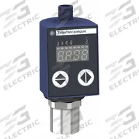 TELEMECANIQUE SENSORS Fluid and Air Pressure Sensor: PNP, 46.4 psi – 580 psi, 1/4-18" NPT (MPN XMLR040G1P26). Key specifications — Brand: TELEMECANIQUE SENSORS; Electrical Connection Type: 4 Pin M12; Pressure Connection Type: 1/4-18" NPT.