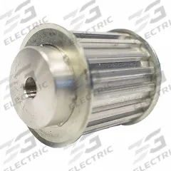 DAYTON Timing Pulley: Trapezoidal, Plain, For T10 Timing Belt Section, For 50 mm Belt Wd, 18 Teeth (MPN 66T10/18-2). Key specifications — Brand: DAYTON; Tooth Profile: Trapezoidal; Finish: Plain.