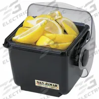 SAN JAMAR Condiment Center: 1 qt Capacity, 1 Compartments, 8 1/4 in Overall Ht, 7 1/2 in Overall Wd (MPN BD2002). Key specifications — Material: High-Impact Plastic; Brand: SAN JAMAR; Lid Included: Yes; NSF Certified: Yes.