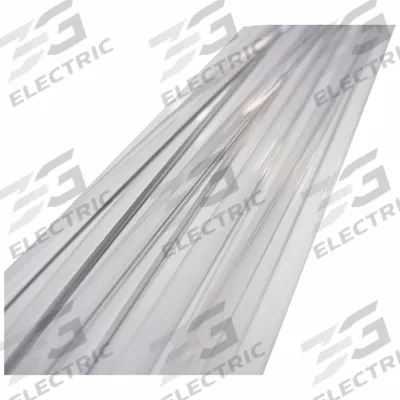 SEELYE Thermoplastic Welding Rod: Polycarbonate, Round, 5/32 in x 48 in, Clear - Polycarbonate Welding Rods
