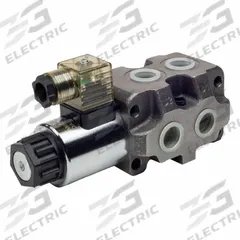 HYDRO CUSTOM Hydraulic Directional Control Valve: Six-Way / Two Positions, 13 gpm, 2,900 psi (MPN 228174). Key specifications — Brand: HYDRO CUSTOM; Cylinder Compatibility: Double-Acting.