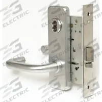 BEST Door Lockset: Classroom Lever Locksets, Chrome, ADA Compliant, Interchangeable Core (MPN 45H7R3J626). Key specifications — Ligature Resistance: Not Ligature-Resistant; Brand: BEST; Lockset Function ANSI Code: F05; Visual Indicator Message: No Message; Lockset Style: 40H Escutcheon; ADA Compliant: Yes; Finish: Satin Chromium-Plated : Stainless Steel.