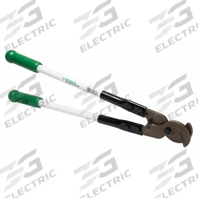 GREENLEE Cable Cutter: Fiberglass Handle, Center - Electrical & Data Cable Cutters