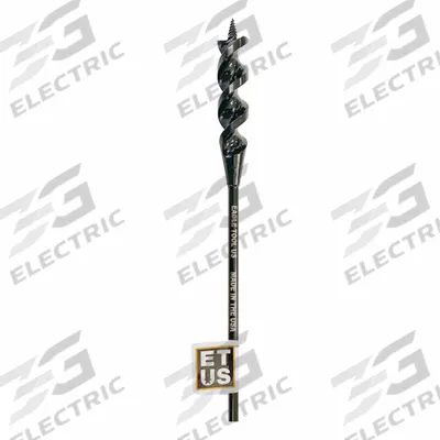 EAGLE TOOL US Auger Style Cable Drill Bit: 1/2 in Drill Bit Size, 72 in Overall Lg - Auger-Style Cable Drill Bits