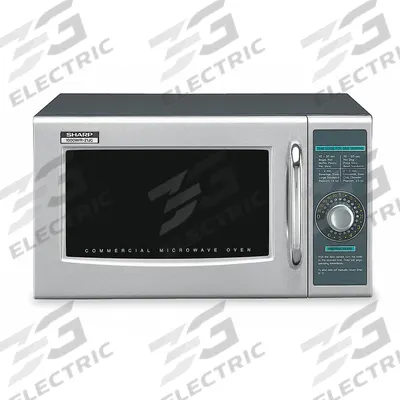 SHARP Professional Microwave: 1 cu ft Oven Capacity, 1,000 W Cooking Watt, 1 Power Levels - Commercial Countertop Microwaves