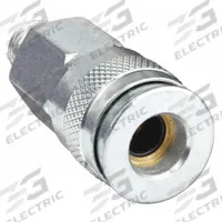 SPEEDAIRE Quick Connect Hose Coupling: 1/4 in Body Size, 1/4 in Hose Fitting Size, Push-to-Connect (MPN 30E719). Key specifications — Thread Size: 1/4" -18; Coupling Locking Type: Push-to-Connect; Brand: SPEEDAIRE.