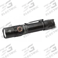 FENIX LIGHTING Rechargeable Flashlight: Rechargeable, 1,700 lm, 1 hr Run Time at Max. Brightness (MPN PD35 V3.0). Key specifications — Brand: FENIX LIGHTING; Switch Location: Tail; Charger Style Included: Micro USB Cord; Battery Requirements - Broad: Includes Rechargeable.