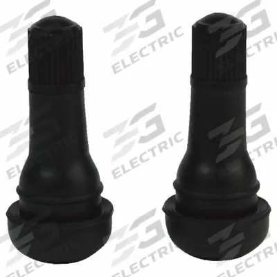 SLIME Tire Valve Stems-TR 413: Tubeless Tire Valve, Snap-In, 180° Valve Stem Angle