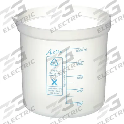 APPROVED VENDOR Square Ratio Beaker: Low Form, Printed Graduation, Polypropylene - Low Form Plastic Beakers Without Handles