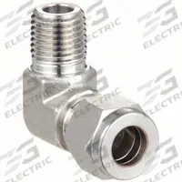 HAM-LET Compression Fitting Adapter: 10 mm OD x 3/8 in Pipe Fitting Size, Compression x MNPT (MPN 769L SS 10MMX 3/8). Key specifications — Compatible Fitting Brands: Swagelok; Brand: HAM-LET.