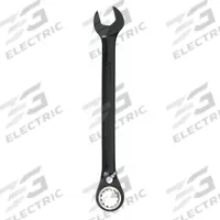PROTO Combination Wrench: Alloy Steel, Black Chrome, 15 mm Head Size, 7 3/4 in Overall Lg, Offset (MPN JSCVM15). Key specifications — attr309600: 15 mm; attr309611: Black Chrome; attr309610: Alloy Steel; attr309604: Yes; attr309612: No; attr309613: No; attr309615: No; attr324932: PROTO.