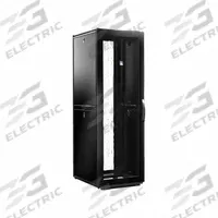 RITTAL Communication Storage Cabinets: 48 Rack Units, 89 3/4 in x 23 5/8 in x 42 1/8 in, Floor Mount (MPN 9982210). Key specifications — Brand: RITTAL; Includes: (2) Sets of Split (Horizontal) Side Panel; Material: Carbon Steel; Features_Broad: With Side Panels.