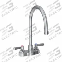 ELKAY Handle-Operated Faucet: Elkay®, Brass, Centerset, Deck, 2 Mounting Holes, 1.5 gpm Flow Rate (MPN LK406GN08L2). Key specifications — Series: Elkay®; Brand: ELKAY.