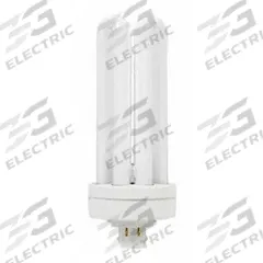 GE LAMPS Compact Fluorescent Bulb: 4-Pin (GX24q-3), T4, Fluorescent, 4100K, 1,800 lm Light Output (MPN F26TBX/841/A/ECO). Key specifications — Brand: GE LAMPS; Bulb Designation: F26TBX/841/A/ECO; Dimmable: Yes; Color Temperature: 4100K.