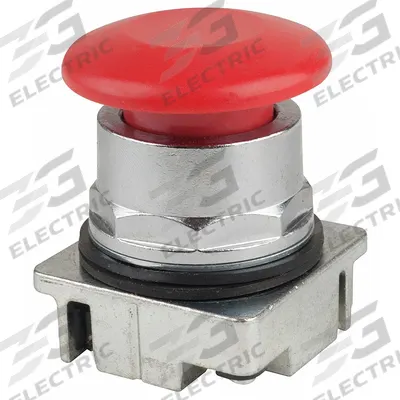 Siemens Mushroom Head Push Button: 30 mm, Non-Metallic - Mushroom-Head Push-Button Operators