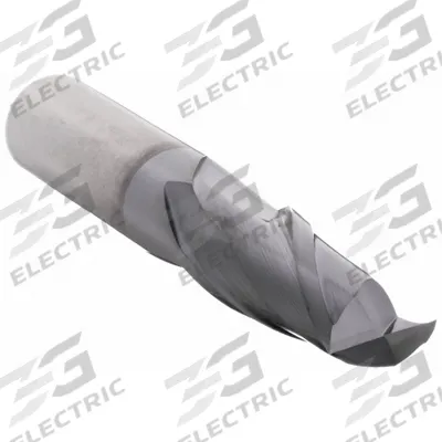 WIDIA HANITA Square End Mill: Carbide, TiAlN Coated, 2 Flute, 9/16" Mill Dia, 3/4" LOC - General Purpose Carbide Square End Mills