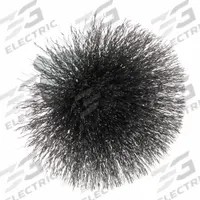 APPROVED VENDOR End Brush: Crimped Steel, 3 in Dia, 0.008 in Fill Dia, 1/4 in Shank (MPN 66254443225). Key specifications — Brand: APPROVED VENDOR.